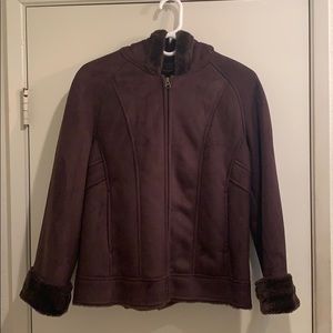 Hoodie Suede jacket